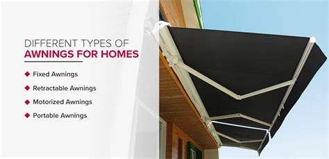 Guide to the Different Types of Awnings 